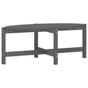 Tavolino da salotto | Tavolino da caff¨¨ | Tavolino da Soggiorno Grigio 118x63x45 cm Legno Massello di Pino