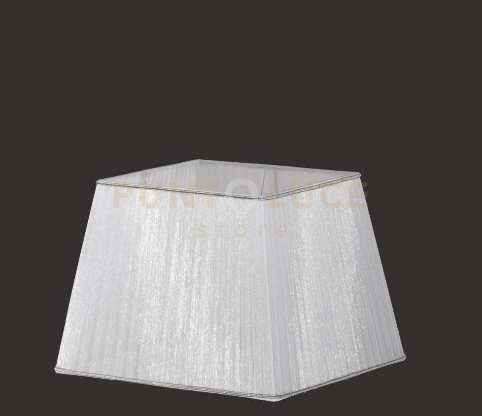 TC 2023 PARALUME L.33CM BIANCO QUADRATO ATTACCO E27