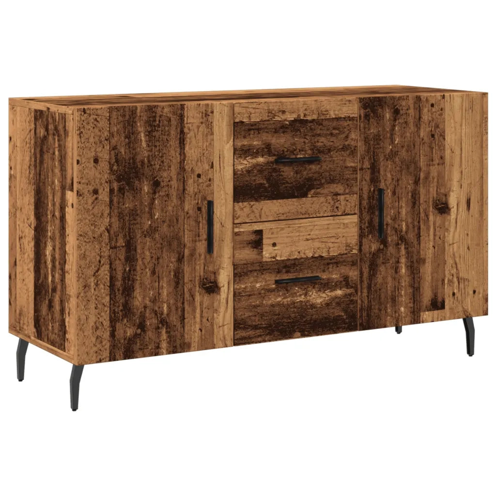 Credenza-Buffet-Armadio da cucina Legno Antico 100x36x60 cm in Legno Multistrato 627068