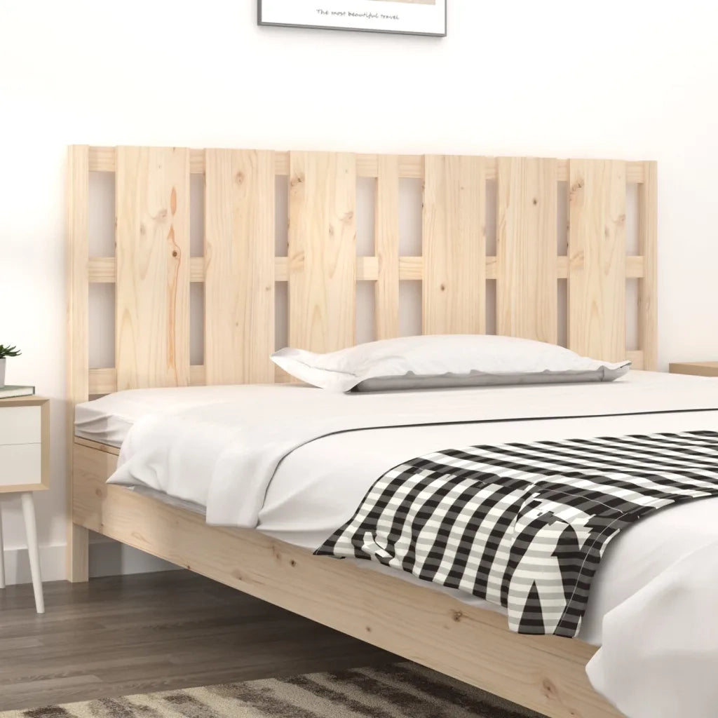Testiera per Letto-Testata-Testiera Decorativa 165,5x4x100 cm Legno Massello di Pino 487661