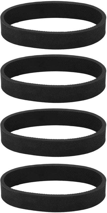 Sostituzione Cinture Aspirapolvere - 4 Pezzi - Gomma - Flessibile - Adatto per Avalir - Resistente ai Colpi e Duraturo - Cinture Aspirapolvere