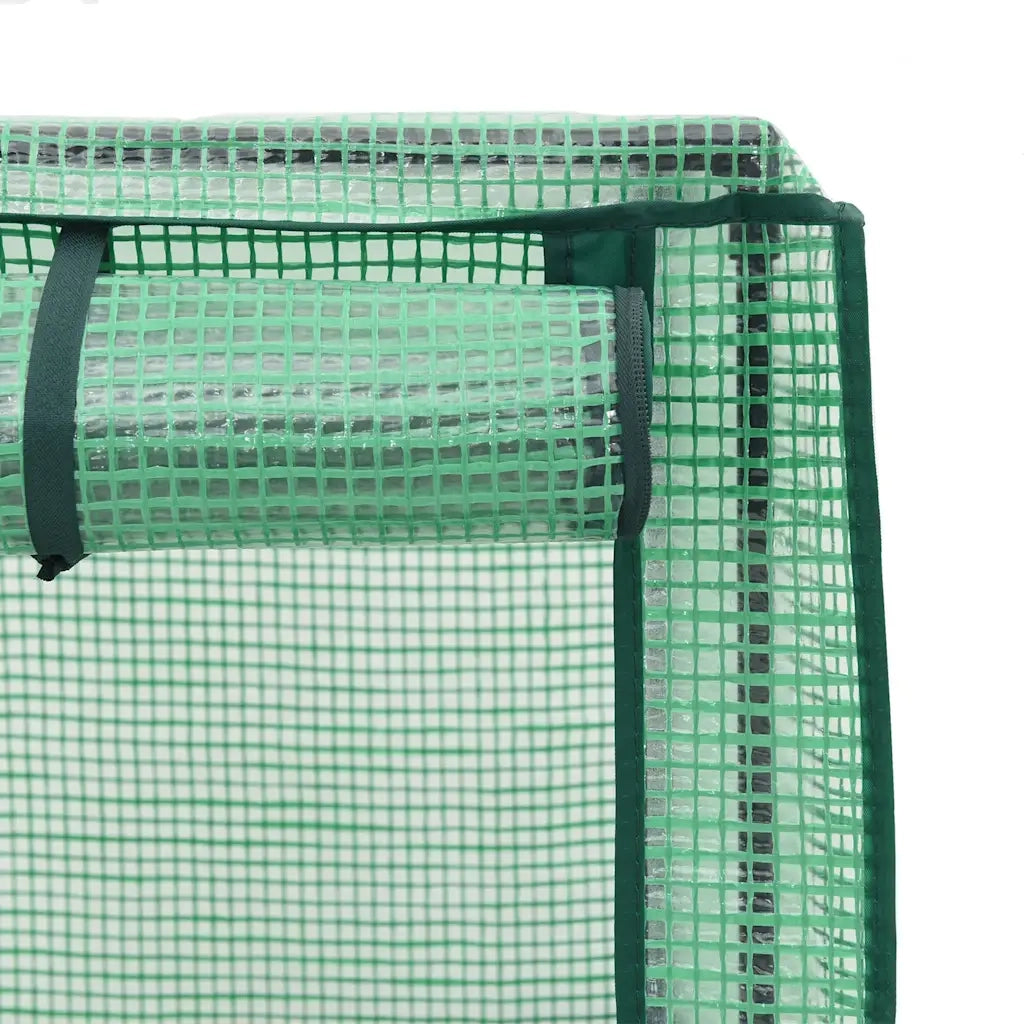vidaXL Letto Rialzato con Copertura Serra Effetto Rattan 120x40x123 cm