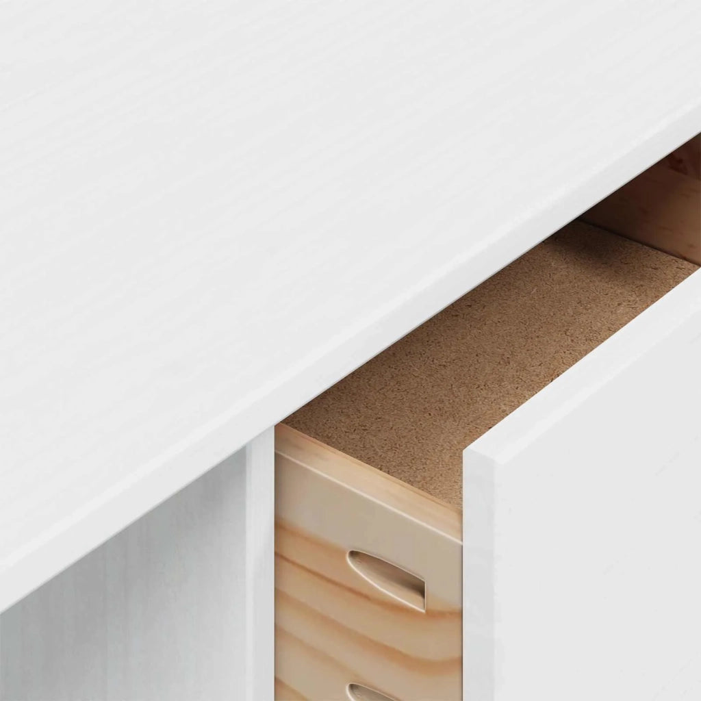 Scrivania con Cassetti HILL Bianco 100 x 45 x 74 cm 42025039