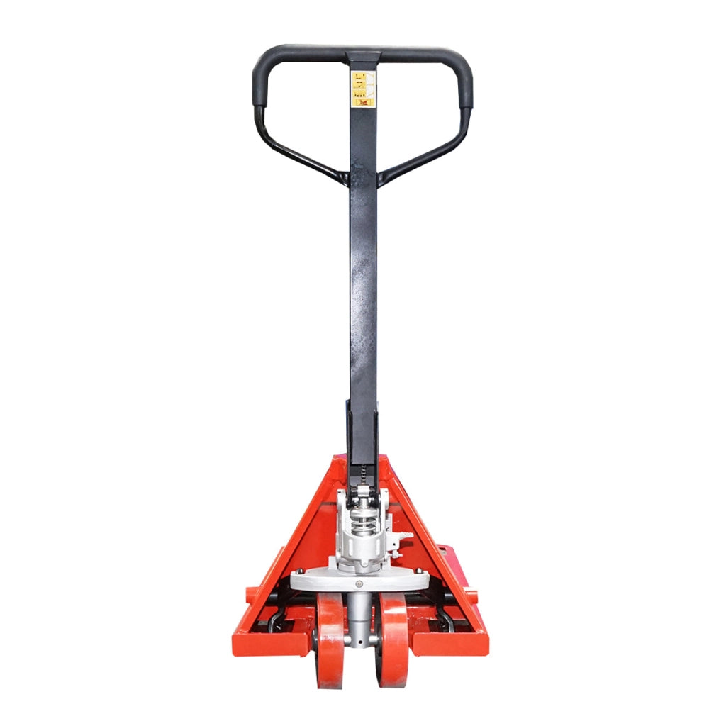 Transpallet manuale 2500 kg con ruote in poliuretano (silicone) - birullo