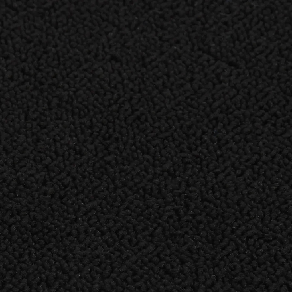 Tappetini per Scale 15 pz 60x25cm Neri Antiscivolo Rettangolari 340392