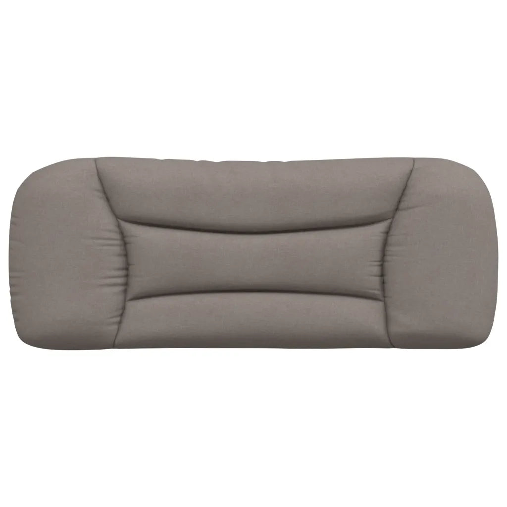 Cuscino Testiera Hvar Tortora 100 cm in Tessuto CFW1640286
