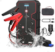 Salvataggio di Emergenza per Auto - Compatibile con Diesel - 2500A - 12V - Porte di Ricarica USB - 3 Modi LED - Salvataggio di Emergenza - Assistenza al Avvio - Salvataggio di Emergenza per Diesel