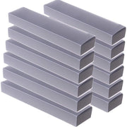 Scatola per pennarelli da 10, contenitore per matite a scomparsa per scuola, accessori per ufficio, scatola di regalo, contenitore organizzatore, scatola per pennarelli stivabile, contenitore di archiviazione, contenitore per pennarelli aquarello