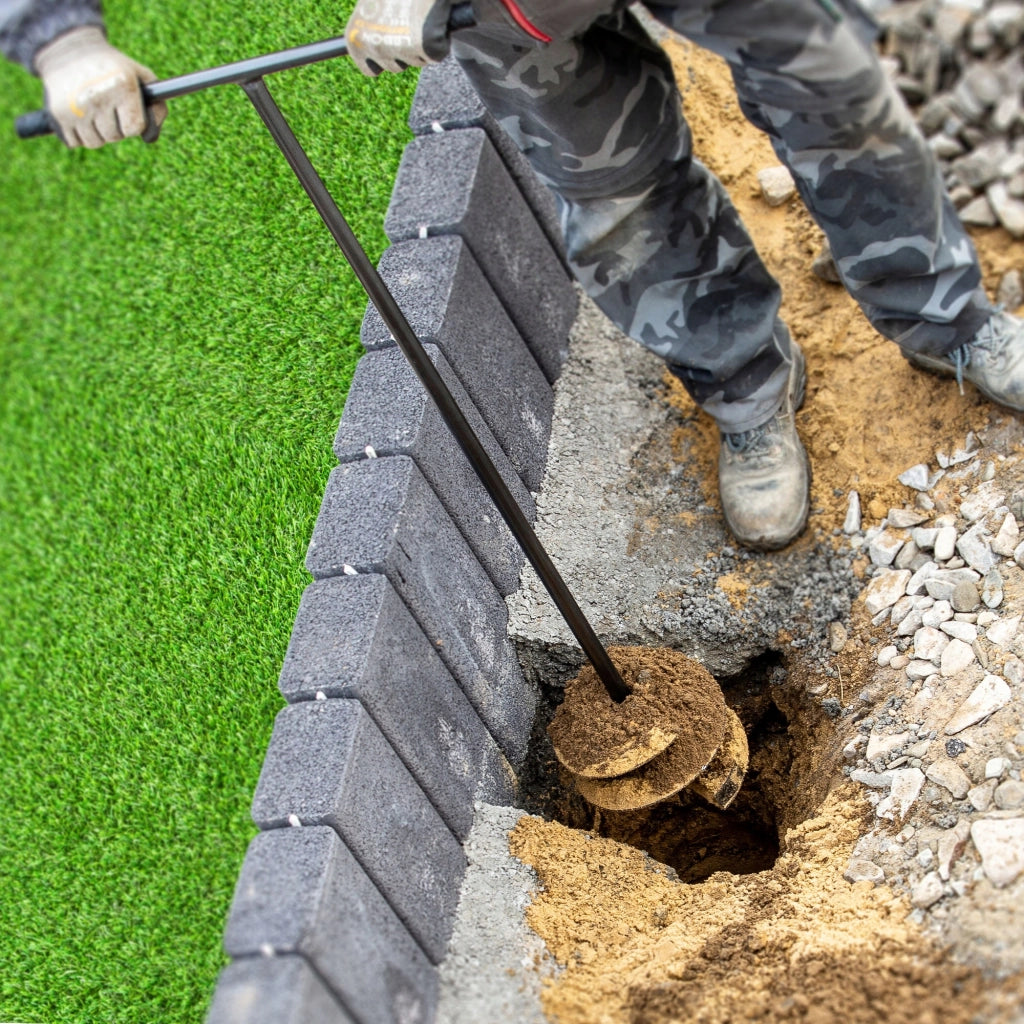 Trivella manuale per terreno KADAX, punta da trapano per pali da 250 mm