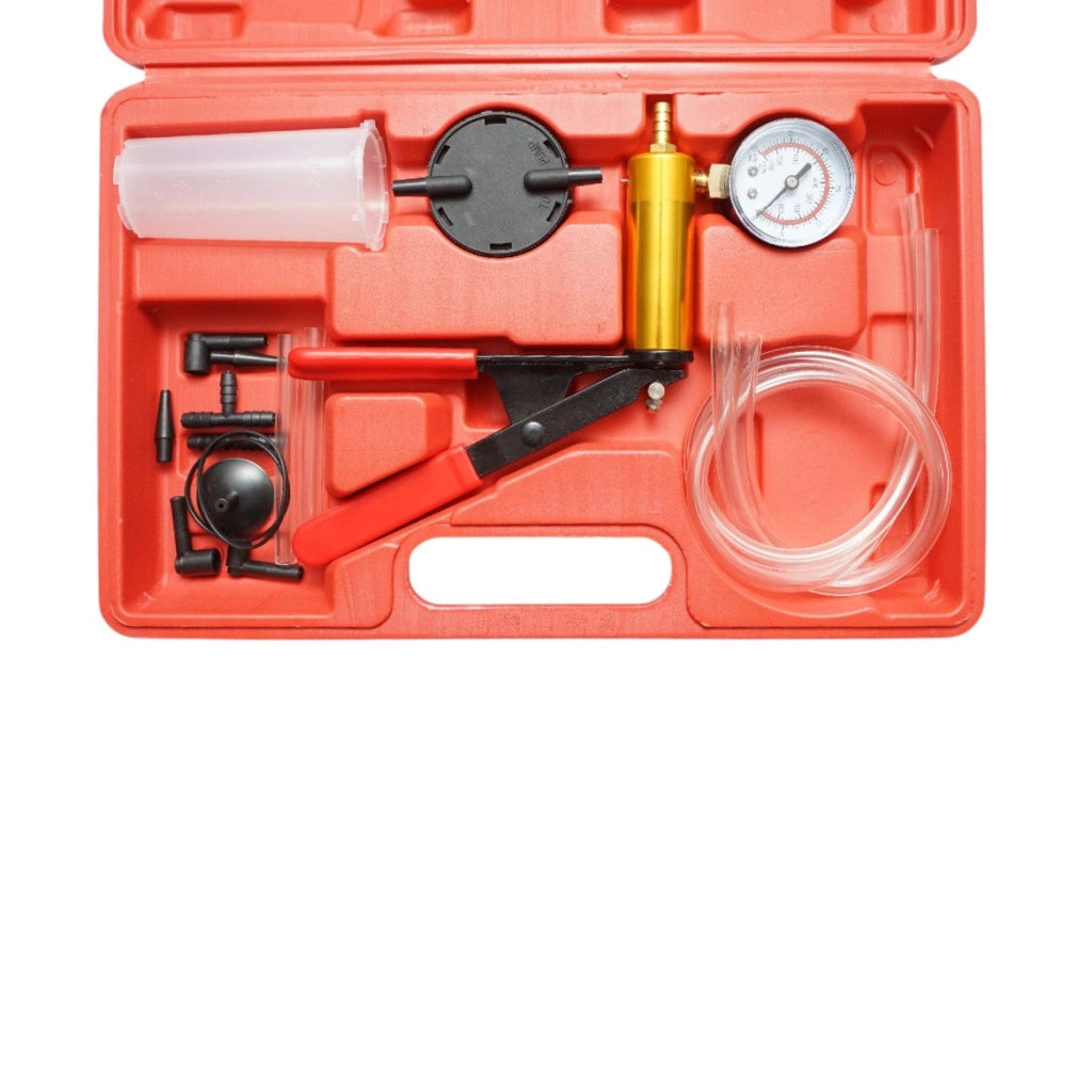 Kit pompa di prova pressione e vuoto per spurgo freni, test ABS, EGR, AC e sistemi di riscaldamento auto