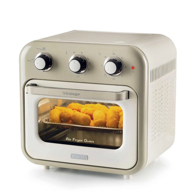 Friggitrice ad aria e forno Vintage 16L 1400W - Accessori inclusi - Beige