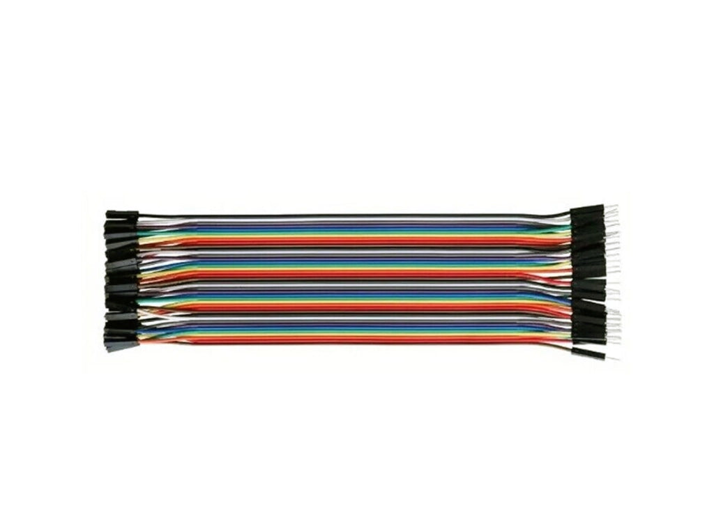 Cavo Dupont 40 Pin Maschio Femmina Lunghezza 20 Cm Ponticelli Arduino