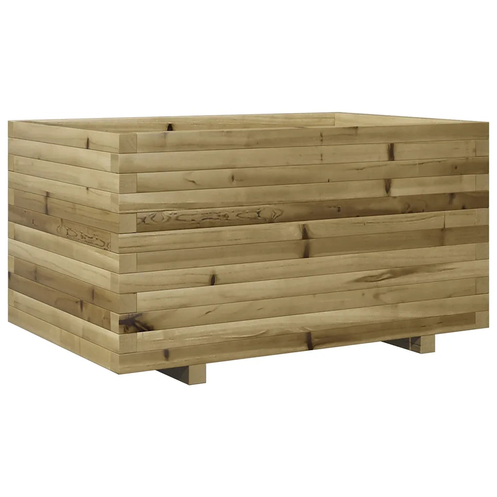 Fioriera da Giardino 90x60x49,5 cm in Legno di Pino Impregnato 847387