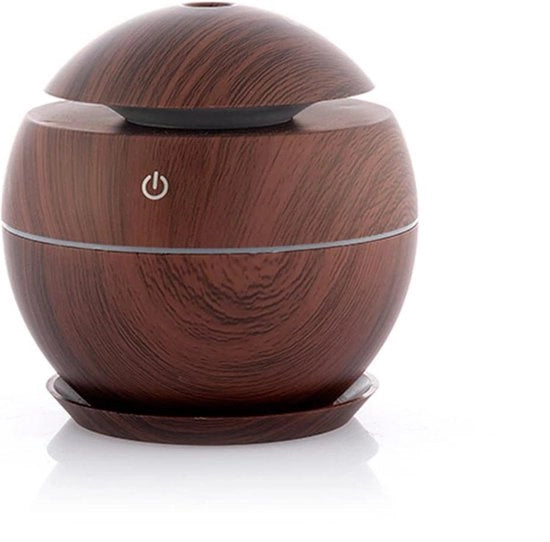 Mini-umidificatore diffusore di aroma in noce scuro 

 Specifiche tecniche: 
 - Modello: 
 - Capacità di umidificazione: 
 - Potenza: 
 - Dimensioni: 
 - Peso: