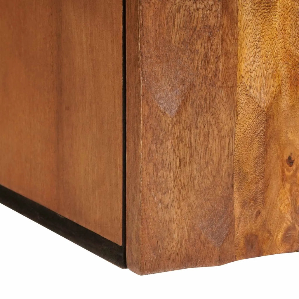 Mobile Appeso da Bagno con lo scaffale Marrone 38 x 33 x 48 cm 4017920