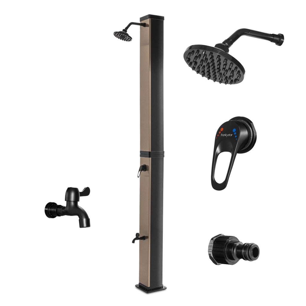 Tanaga Bronze 40 - Doccia Solare Da Giardino 40L