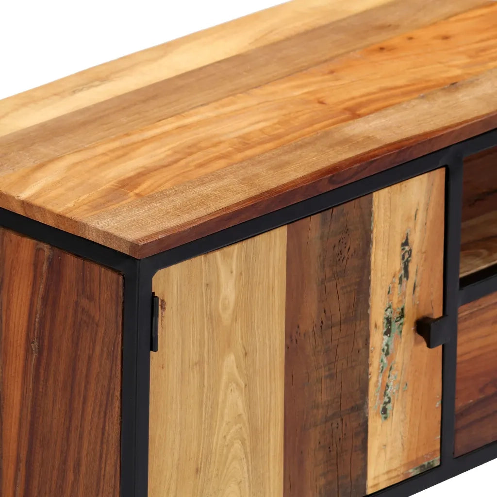 Mobile Porta TV 120x30x40 cm in Legno Massello di Recupero cod mxl 27707