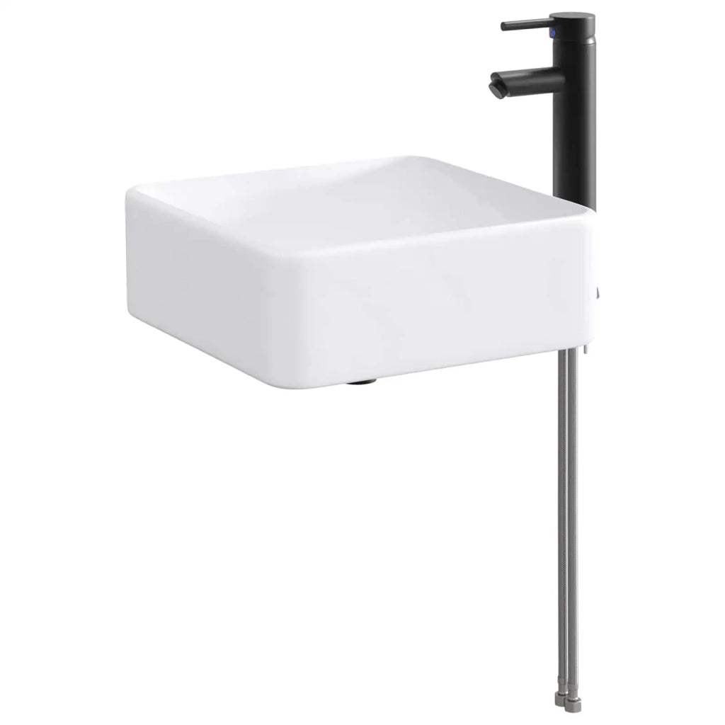 Set di mobili per il bagno Bianco Lucido Legno ingegnerizzato 3404304