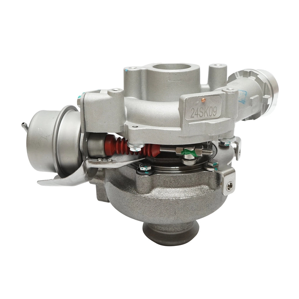 Turbocompressore per Renault Scenic III 1.5 DCI Euro 6 e Dacia Duster 1.5 DCI Euro 6, con codice motore K9K Euro 6 / K9K e codici OEM 144111232R, 1441142556R, 144114825R, 6070900180, 6070900280, 6070900480.