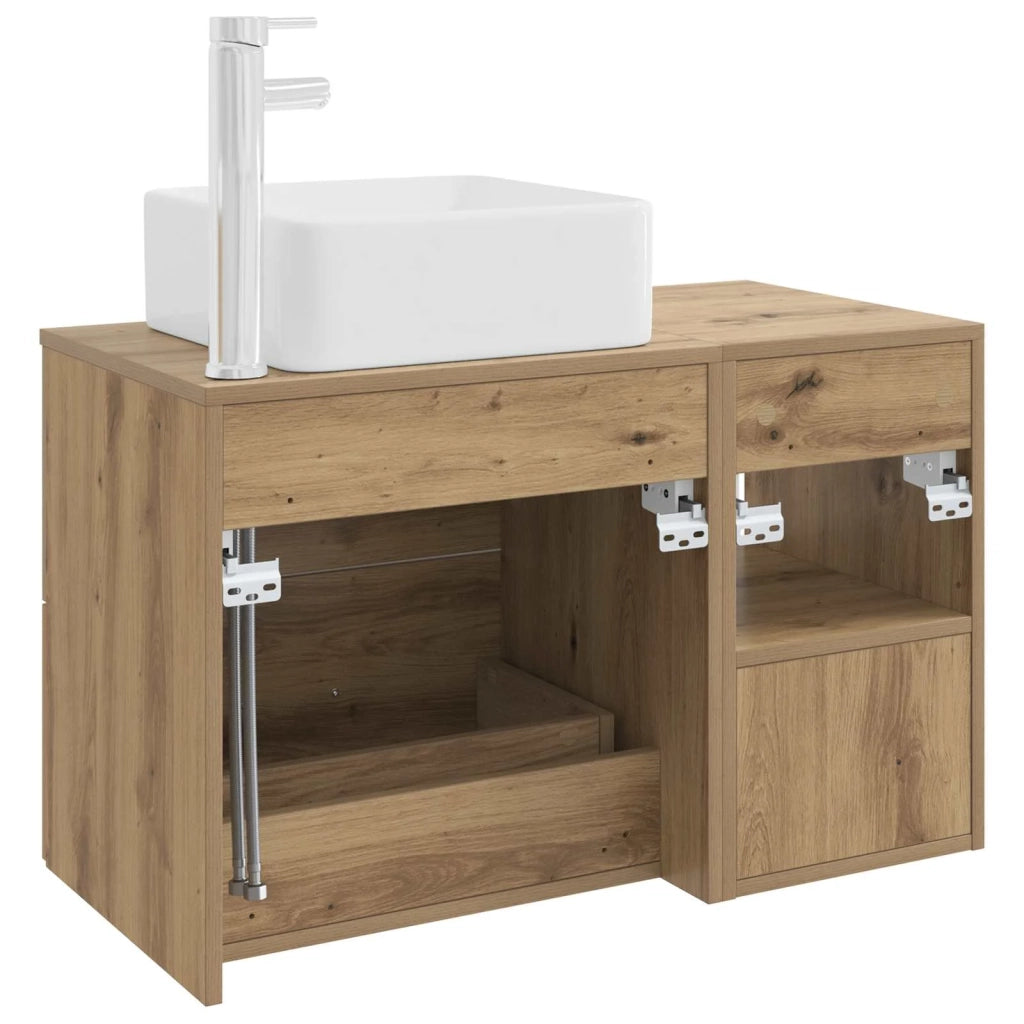 Set di mobili per il bagno 2 pcs Rovere Artigianale 3403887
