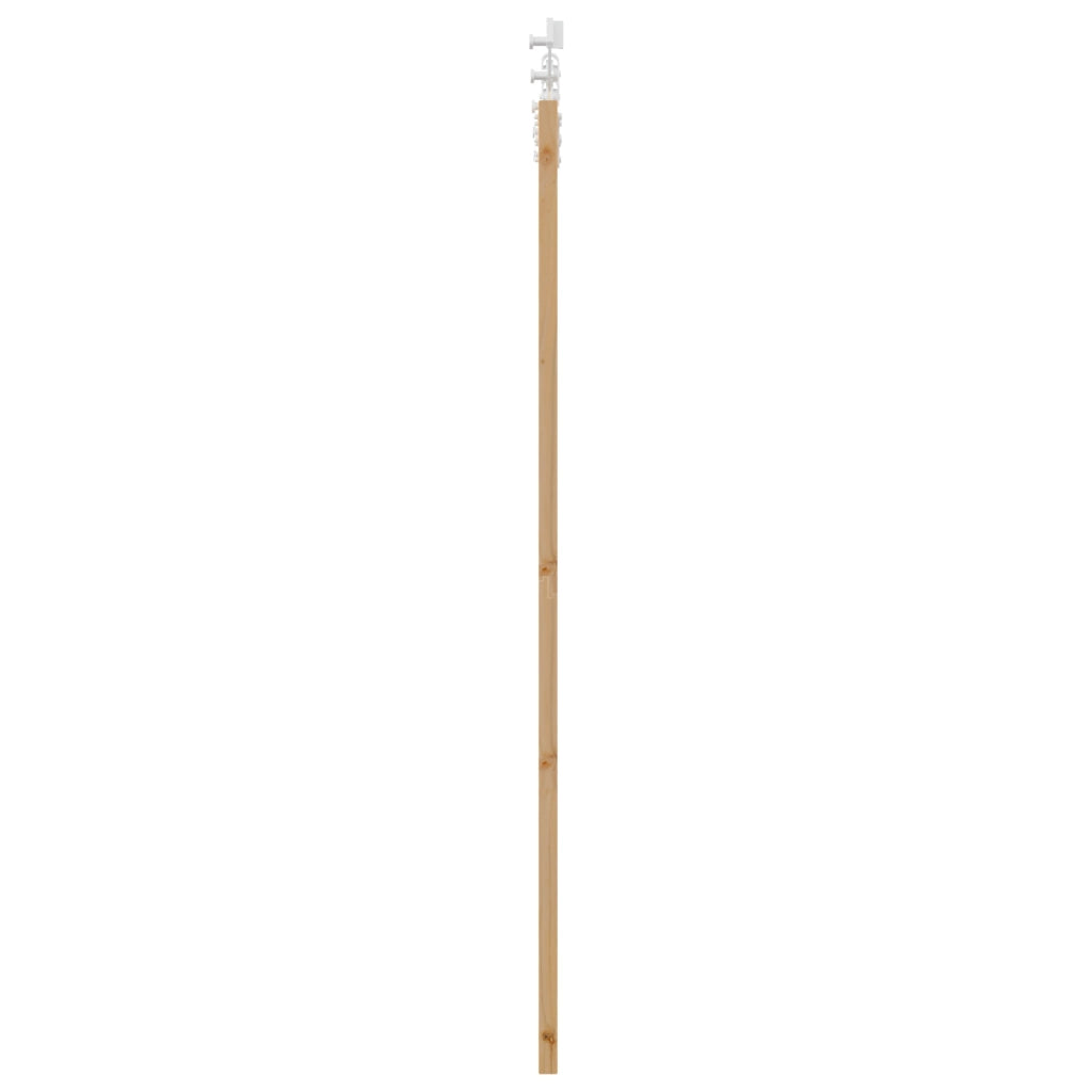 Set di porte scorrevoli  con hardware 61x198.5 cm in legno massello di pino