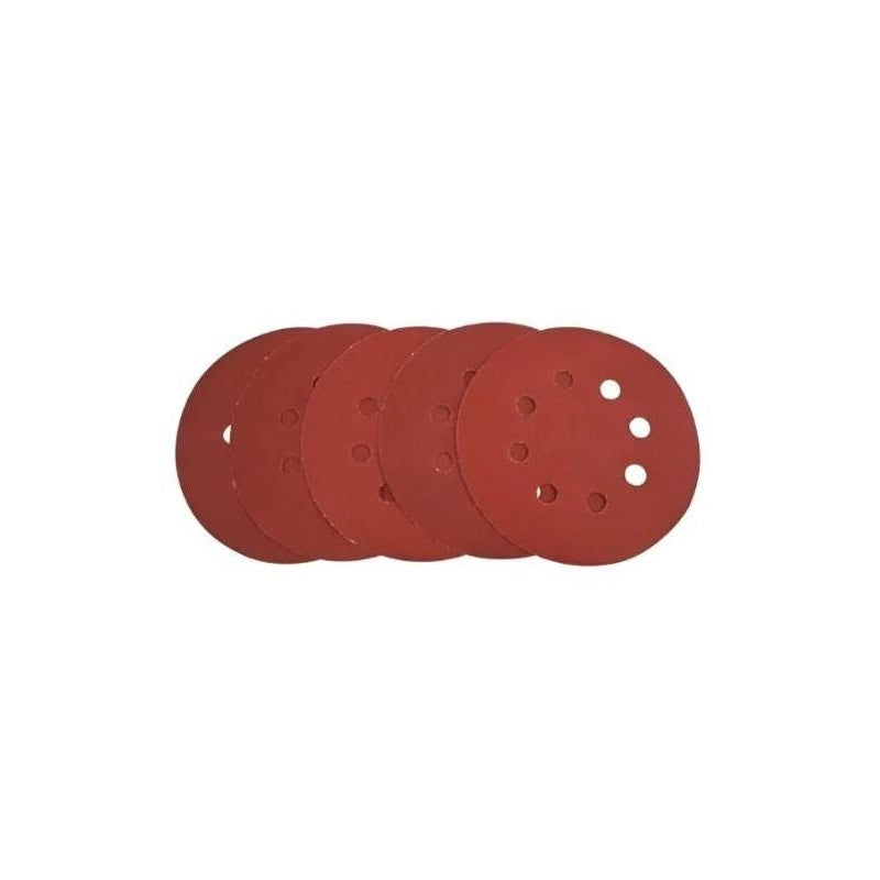 Dischi abrasivi velcrati Ø 125 mm grana 120 - confezione 5 pezzi