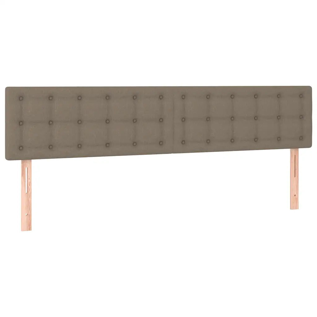 Giroletto a Molle con Materasso Tortora 120x190 cm in Tessuto 3270436