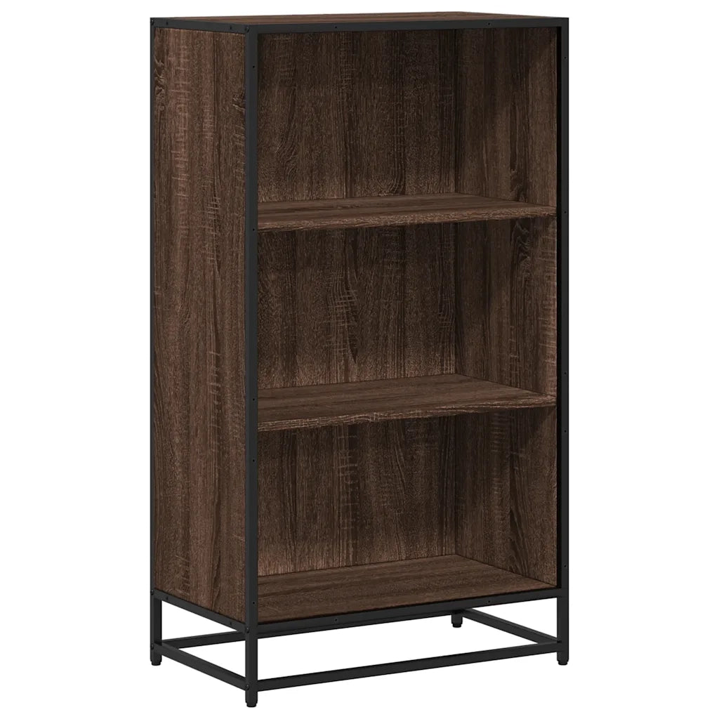 vidaXL Libreria Rovere Marrone 60x35x107,5 cm in Legno Multistrato