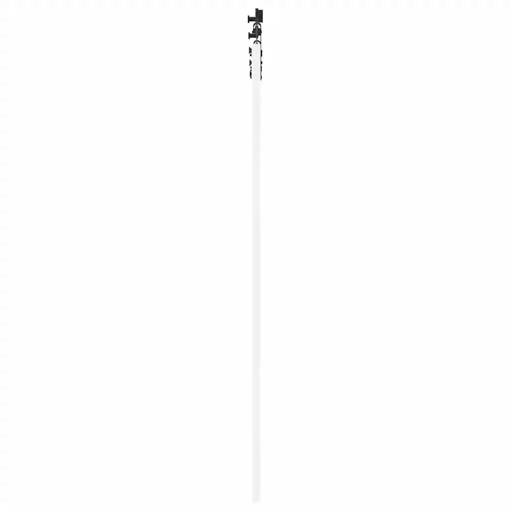 vidaXL Porta Scorrevole Bianco 83 x 202 cm Legno e metallo
