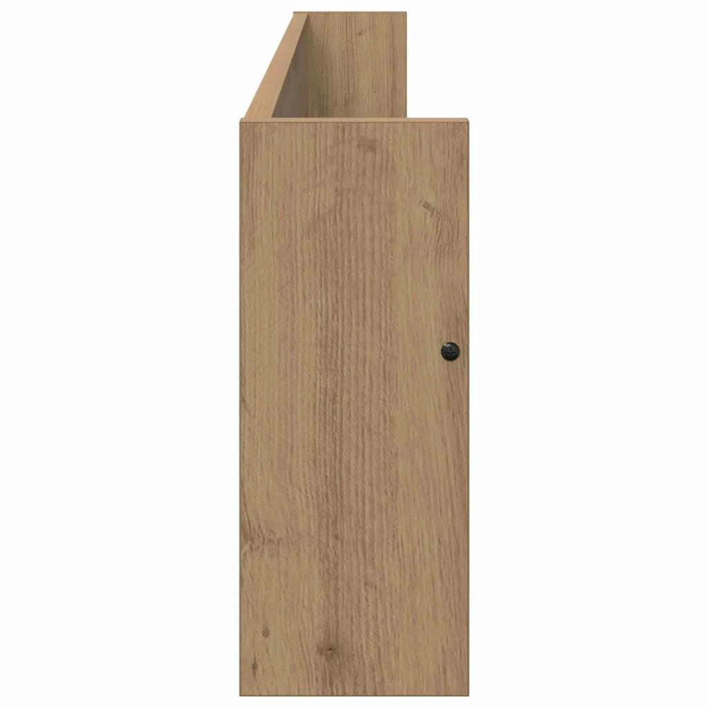 Scaffale per riviste Rovere artigianale 100 x 12 x 30 cm CFW7365362