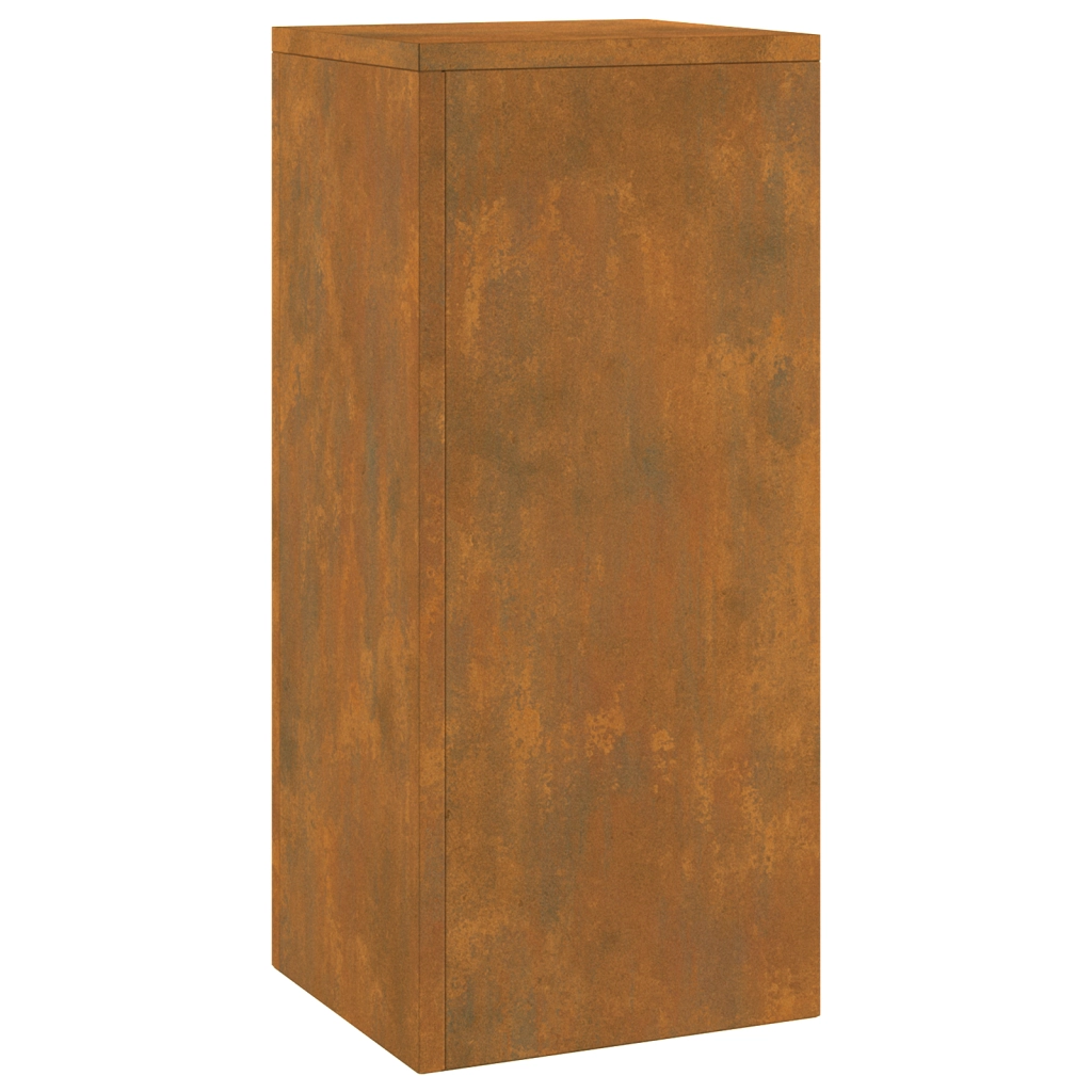 Supporti per Piante da Esterno Pillar 2 pcs 24x24x55 cm Acciaio Resistente