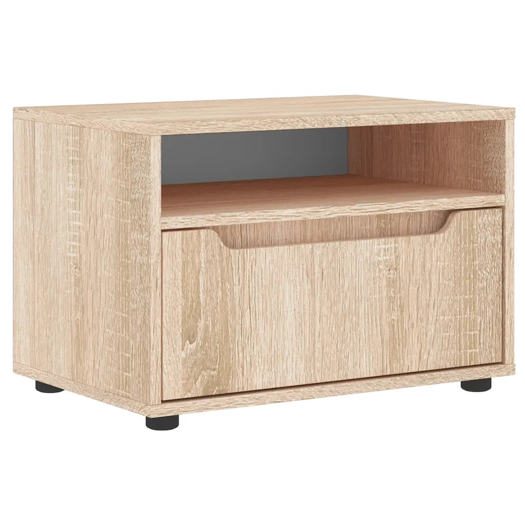 Mobile TV-Credenza per TV-Console TV VISNES Rovere Sonoma 60x40x38 cm in Legno Multistrato