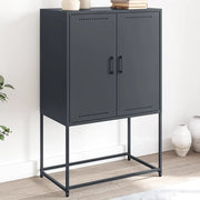 Credenza-Buffet-Armadio da cucina Antracite 68,5x38,5x107 cm in Acciaio 869427