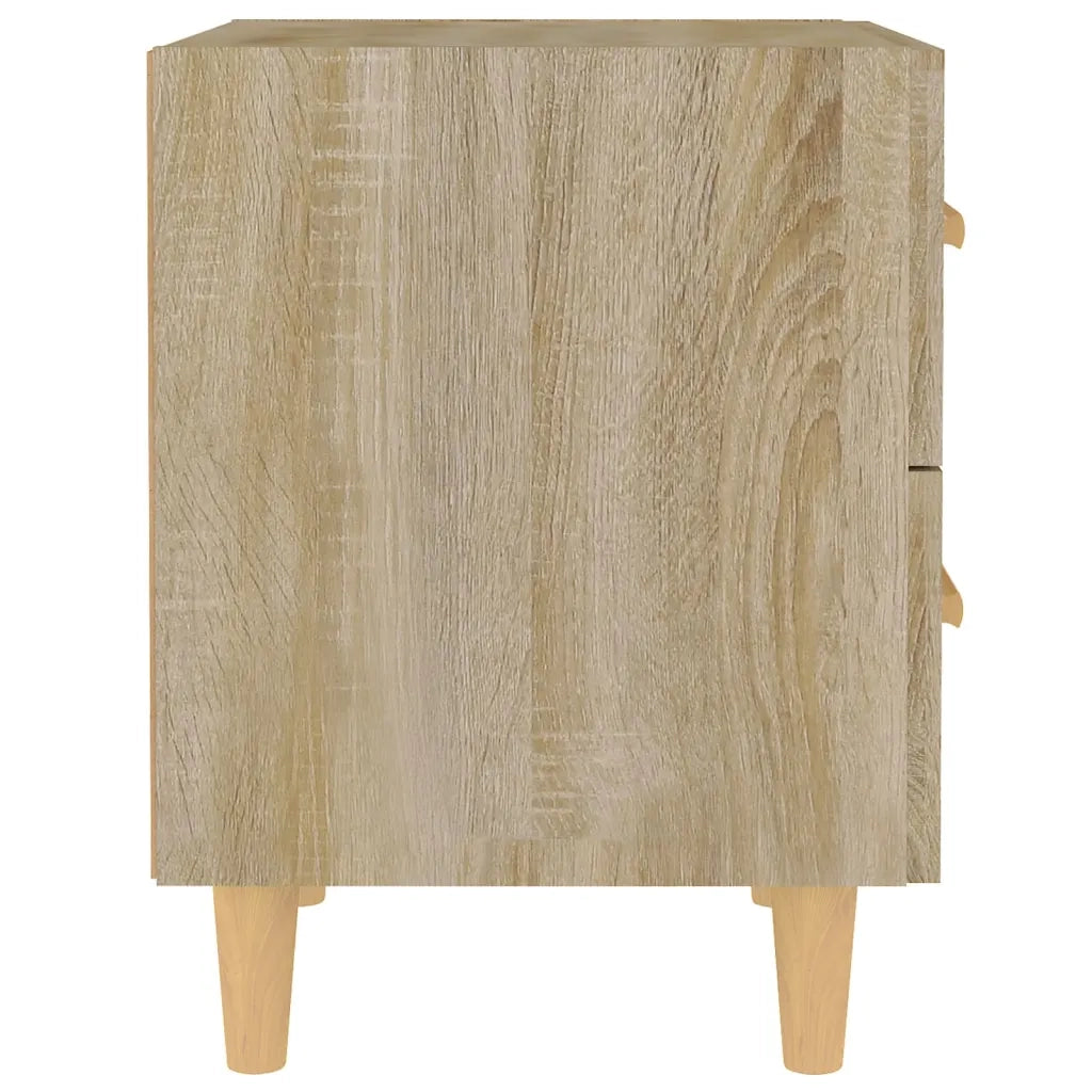 Comodini 2 pz in Rovere Sonoma 40x35x47,5 cm cod mxl 41992