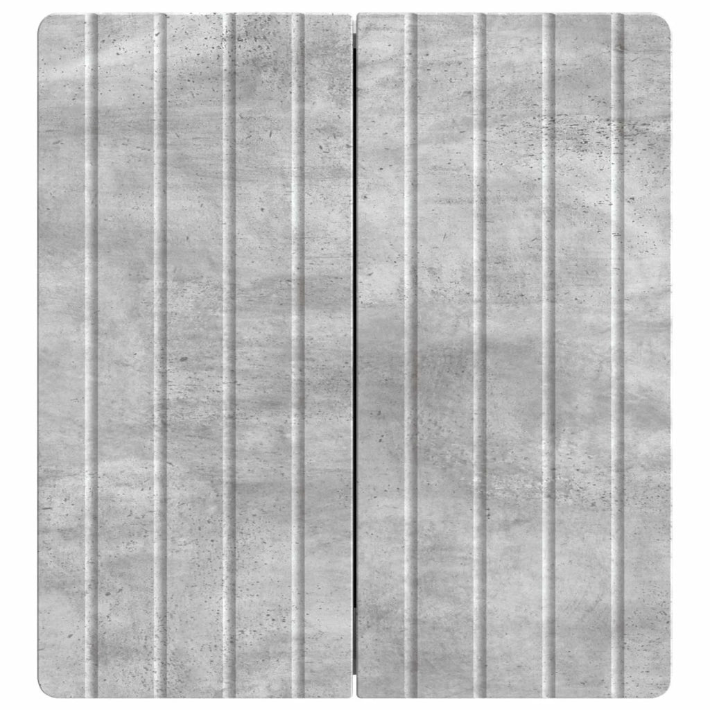Mobiletto a muro Grigio Cemento 59 x 31 x 64 cm