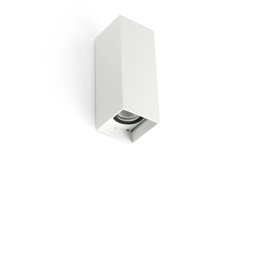 KOV 2L Lampada da parete piazza bianca 2700K 34ø/14ø
