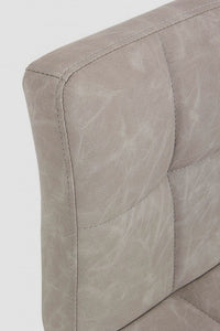 Set 2 Sgabelli Bar 42x51x92/113h cm Greyson Grigio Chiaro Vintage