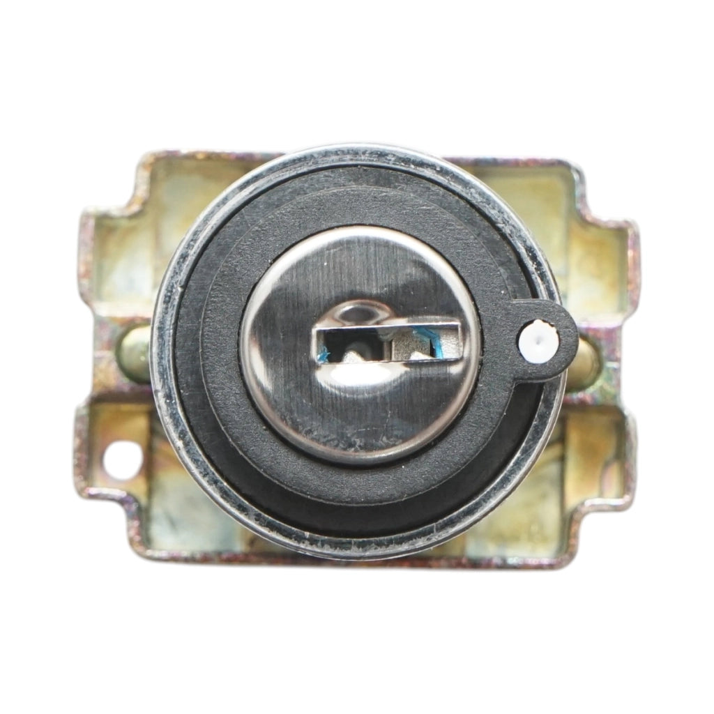Selettore a 3 posizioni con blocco e chiave 2NO, 400V/10A, LAY5-BG03 Breckner Germany