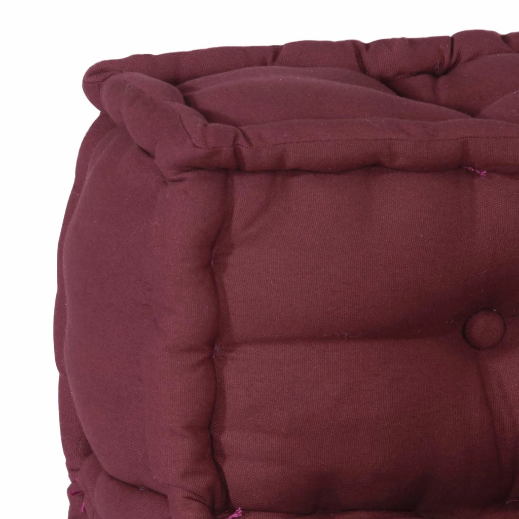Unità di Divano Modulare 3 pcs Bordeaux Tessuto