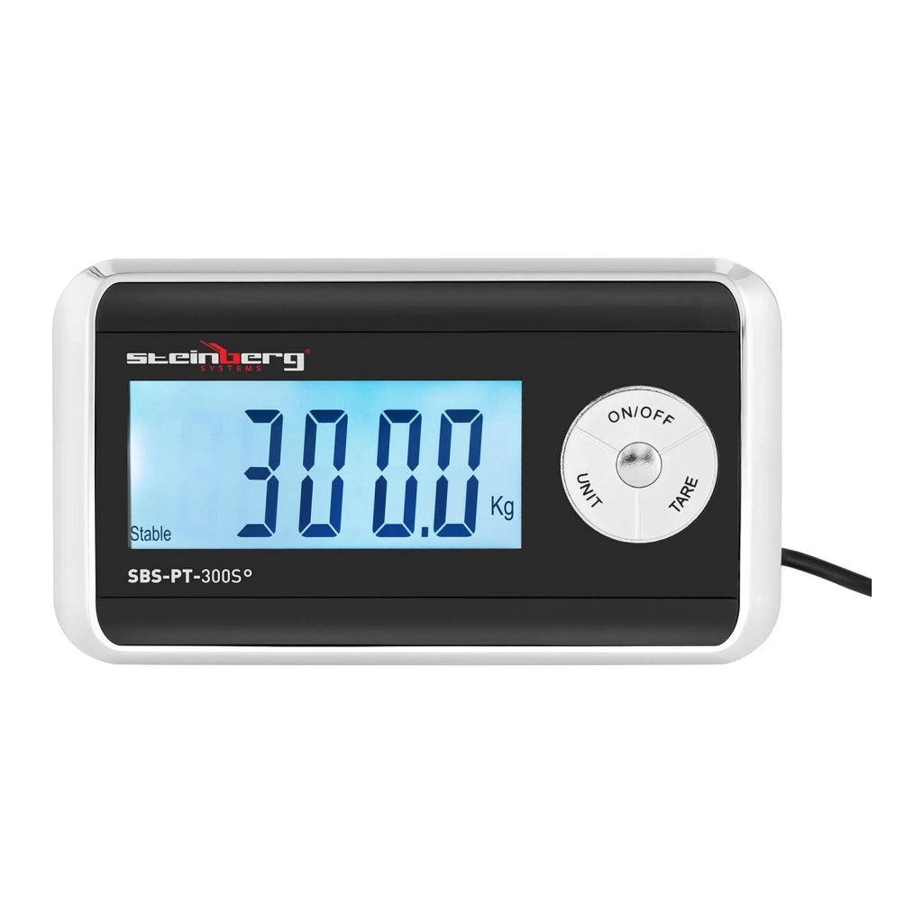 Bilancia elettronica per pacchi bilancia professionale (Peso max.: 300 kg Precisione: 100 g Piattaforma di pesatura: 310 x 385 mm) 14_0005584