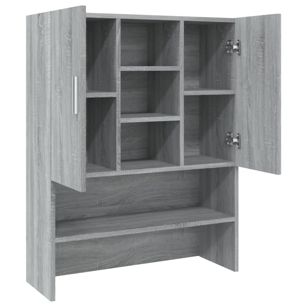 Mobile per Lavatrice Grigio Sonoma in Legno Multistrato CFW5961685