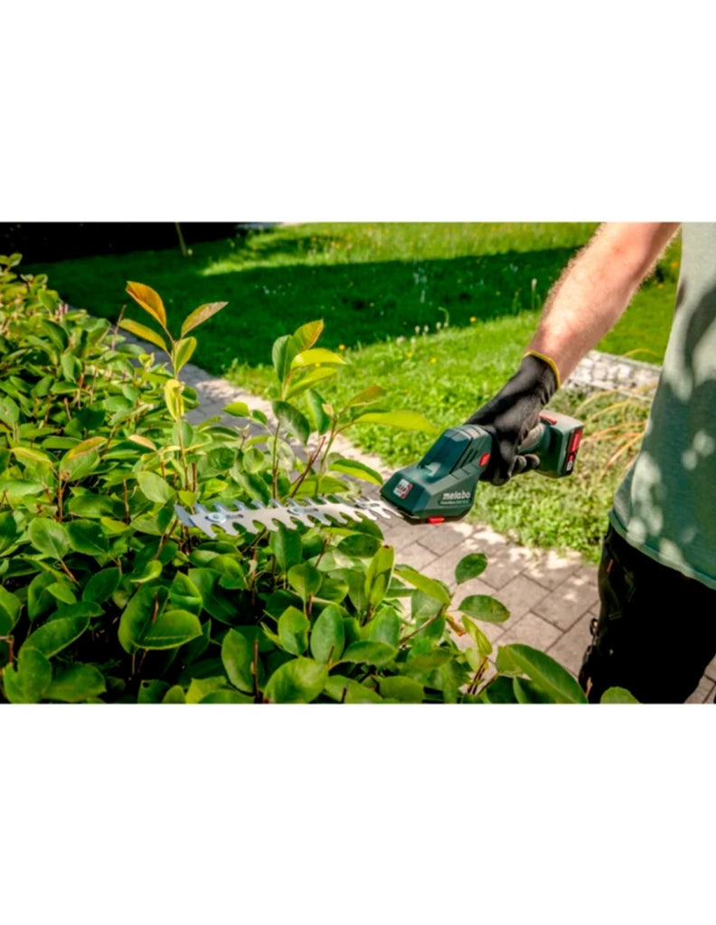 Tagliasiepi METABO PowerMaxx SGS 12 Q (1 x 2,0 Ah LiHD + SC 36 + Bolsa)
