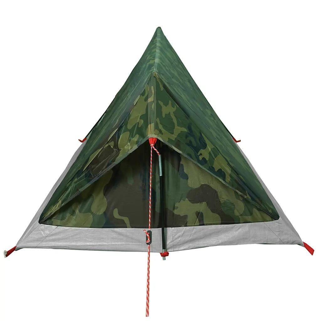 Tenda da Campeggio per 2 Persone Mimetica Impermeabile 4009626