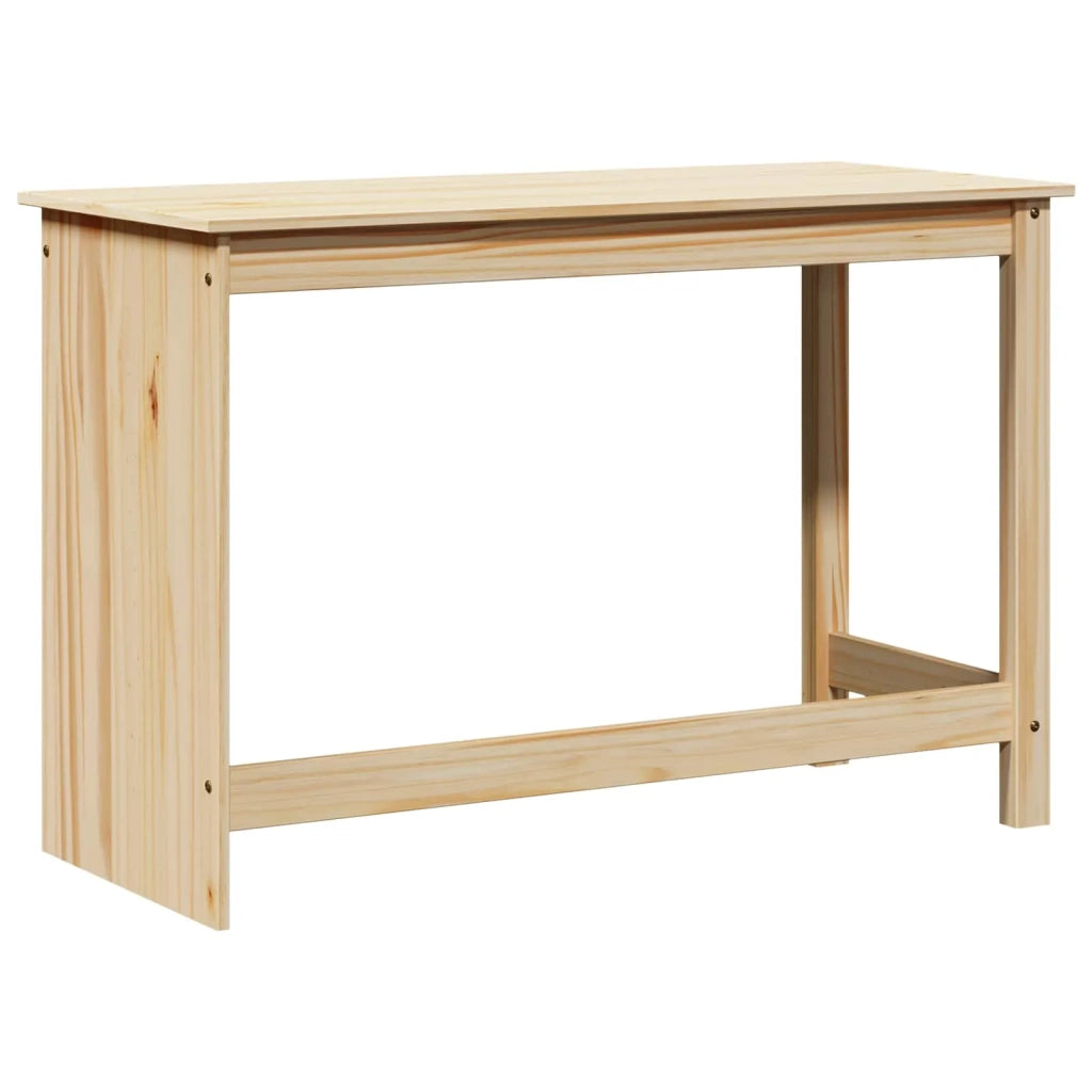 Scrivania Marrone 112 x 50 x 75 cm Legno di Pino Massello 42032396