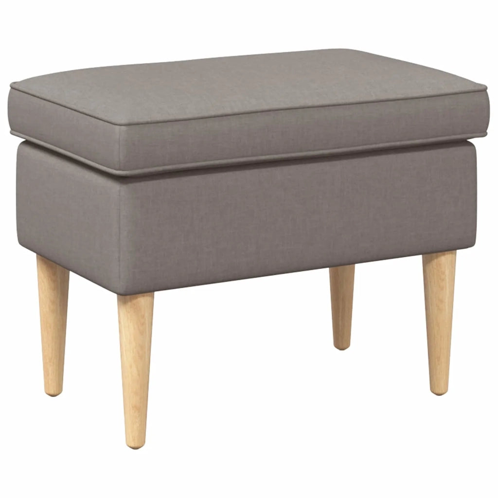 Poggiapiedi Tortora 55 x 35 x 41 cm Poliestere