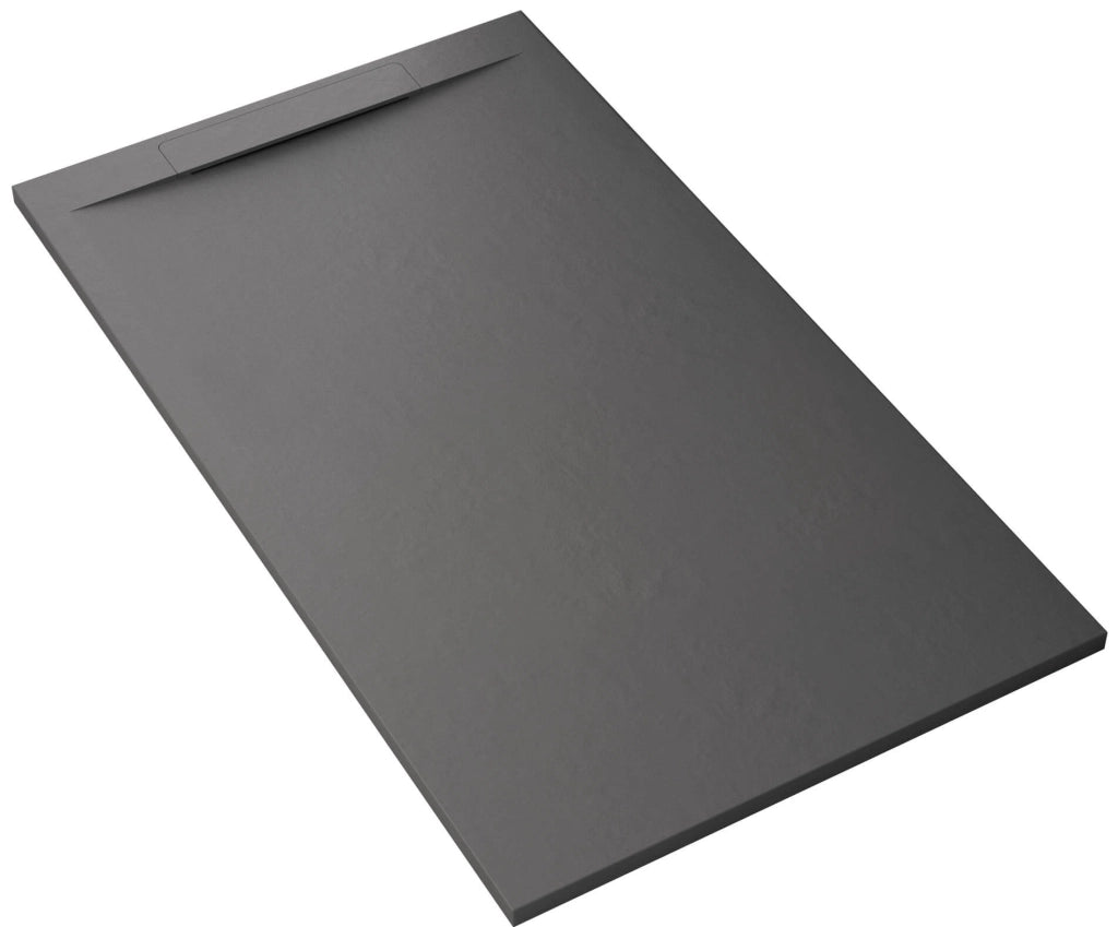 Piatto Doccia in Pietra 70x140 cm Bonussi Ardesia Calcutta Antracite