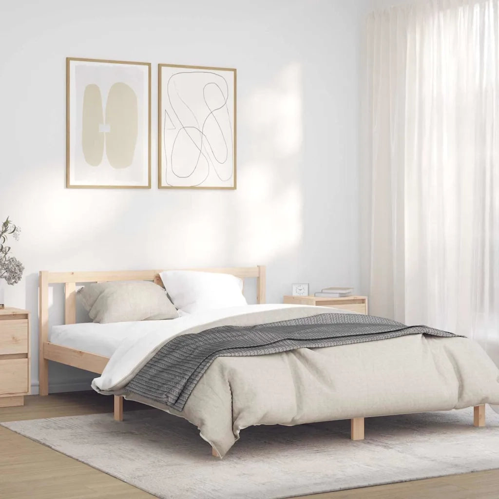 Struttura del letto Naturale 152 x 203 cm 900317