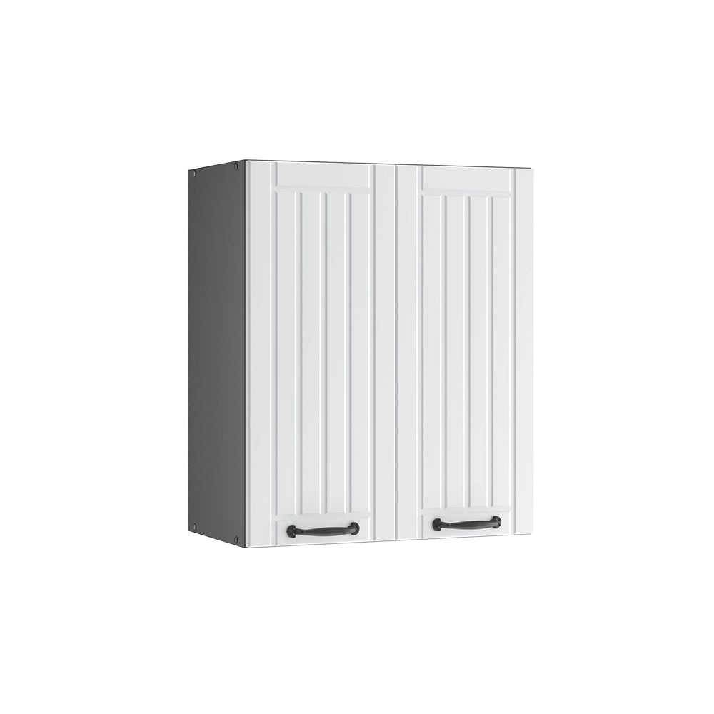 Vicco Pensile da cucina Bianco casa di campagna 60 cm