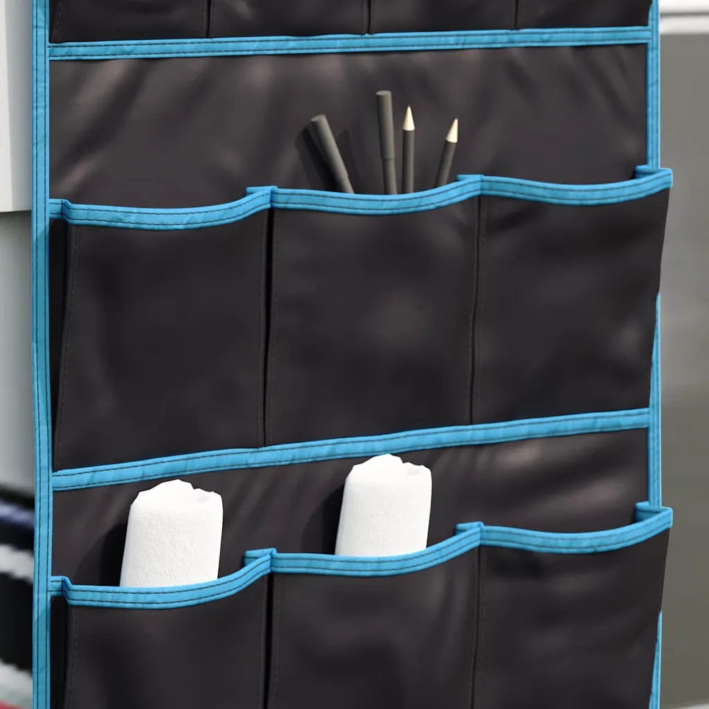 Sacchetto per Stoccaggio Nero e Blu 125 x 48 cm Oxford CFW7723625