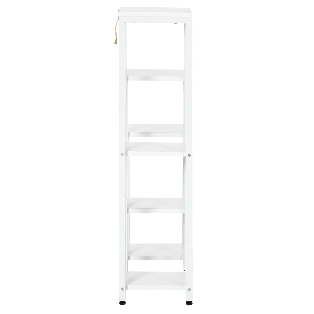 Portafiori per interno ed esterno ¨C zephmum ¨C bianco, acciaio, 65x23x94,5cm